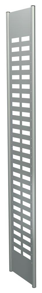 Abschlussrahmen für Büroregal, TxH 400x2600 mm