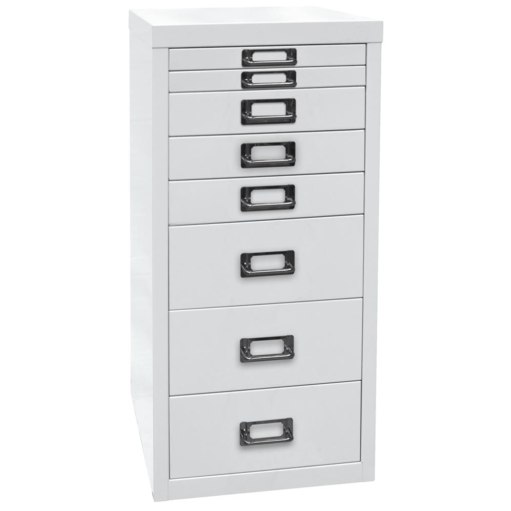 Schubladenschrank aus Stahl