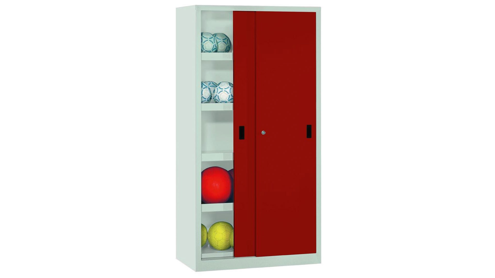 Schiebetürenschrank, Ballschrank