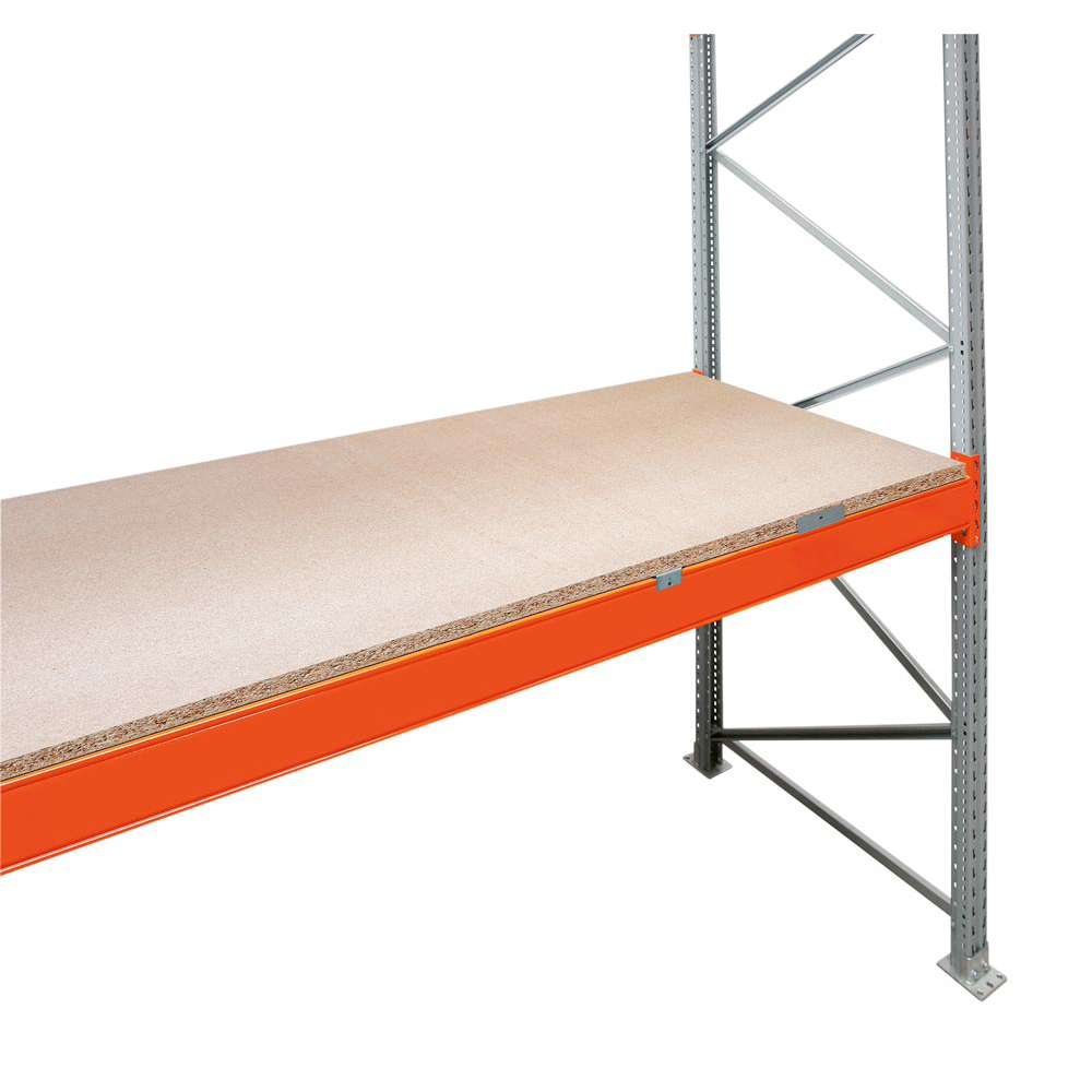 Spanplattenboden ARTUS - Fachbreite: 360 cm - Regaltiefe: 80 cm - Fachlast: 2500 kg