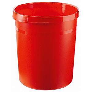 Papierkorb aus Kunststoff