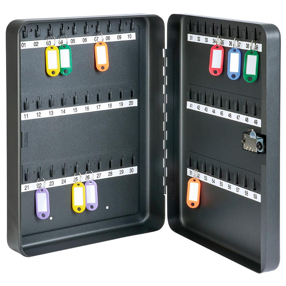 Schlüsselkasten BxTxH 280x80x370,Zahlenschloss, anthrazit