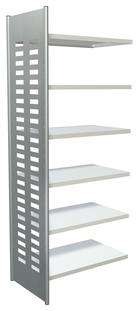 Büroregal, BxTxH 1000x600x2600 mm