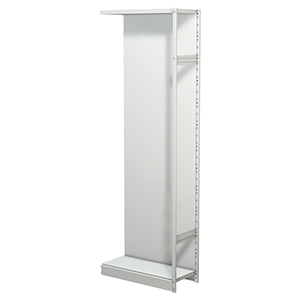 Aktenregal, Büroregal - Steckregal mit Rückwand