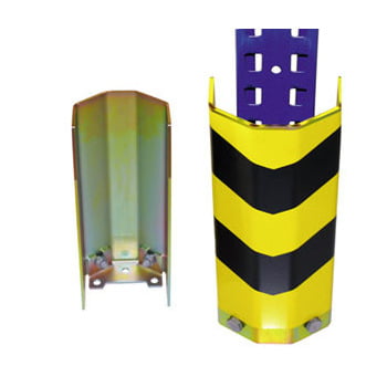 Front Anfahrschutz - U-Profil - Lichte Breite 150 mm - Höhe 400 mm - gelb/schwarz