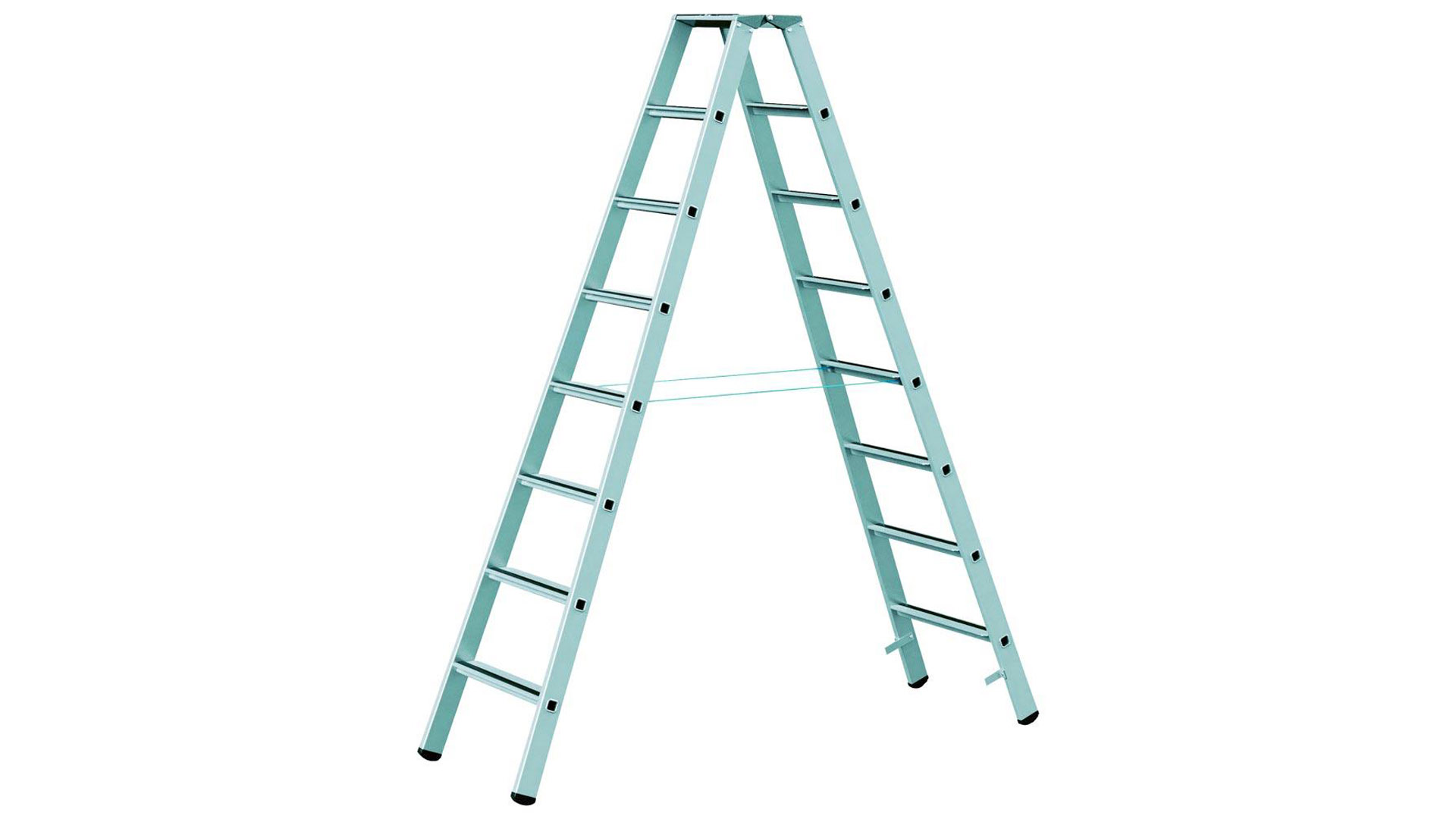 Stufen-Stehleitern Arbeitshöhe 3,6 mtr je 2 x 8 Stufen