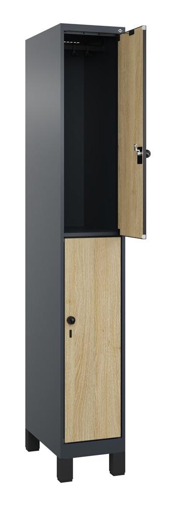 Fächerschrank, doppelstöckig