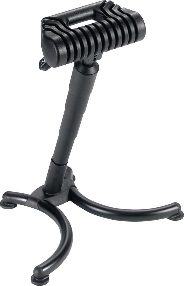 Stehhilfe PU-Schaum Sitzhöhenverstellung 630-840 mm Stahlrohr schwarz