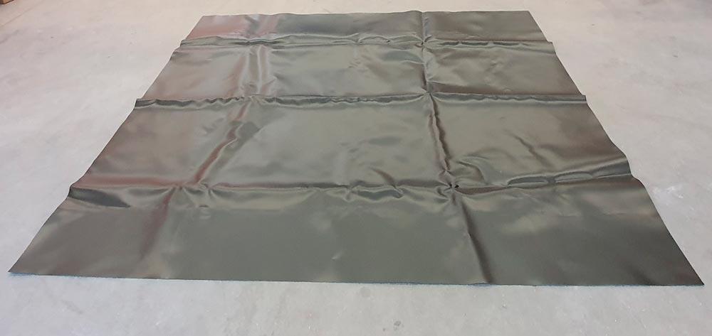 Schutzeinlage aus PVC für Auffangwanne BxT 950x950 mm