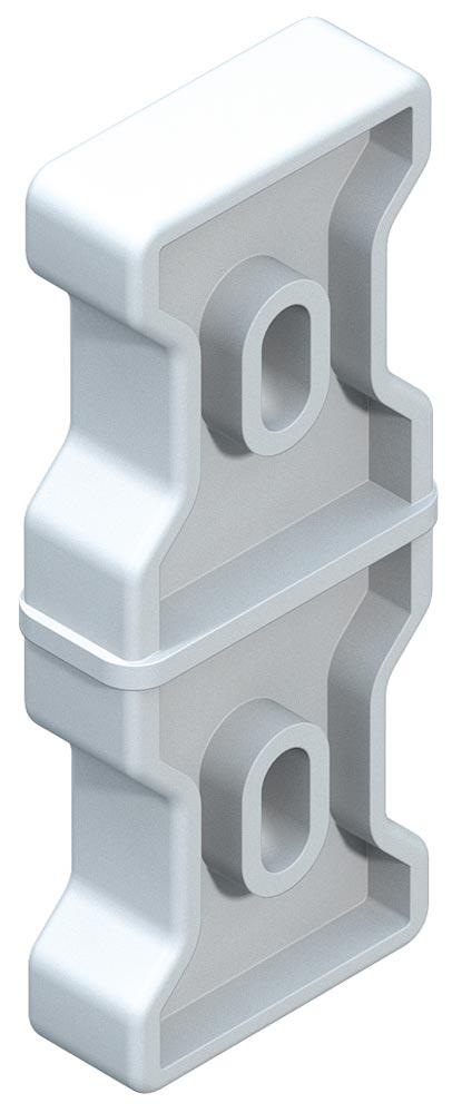 Verbindungshülsen für Holm 58x25 mm, Satz 2 Stück
