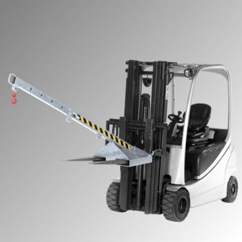 Lastarm - teleskopierbar, Neigung 25 Grad - Traglast 175 - 1.000 kg - verzinkt