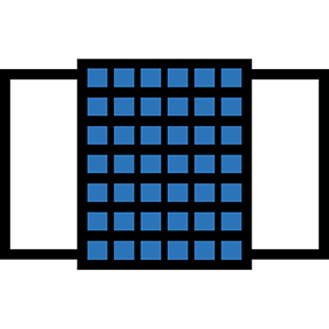 Magazinschrank mit Flügeltüren, BxTxH 680x280x820 mm, RAL 7035 lichtgrau, Fachlast 50 kg, Anzahl Kästen: 42xGr. 5