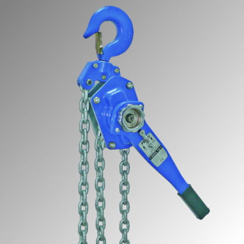 Hebelzug lackiert - Tragkraft 1.500 kg - Hub 1,5 m - Bauhöhe 360 mm