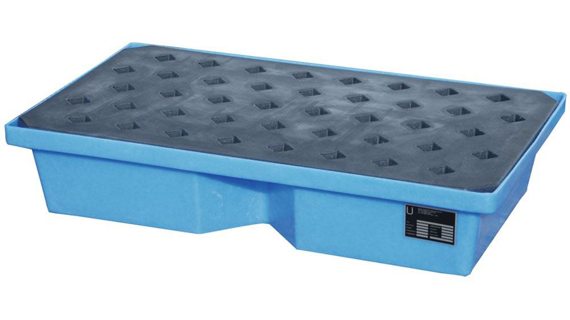 Lochrost für Kleingebindewanne BxTxH 600x1000x175 mm